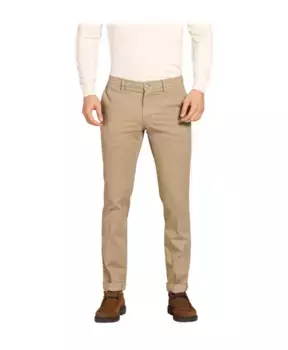 Брюки Чиносы из габардина стрейч стандартного кроя Mason'S, бежевый