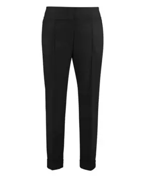 Брюки Чиносы из смесового хлопка. Peserico, черный