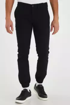 Брюки-чиносы из смесового материала "BLEND BHPellini", черный