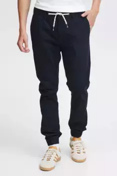 Брюки-чиносы из смесового материала "BLEND BHSelli", черный