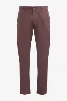 Брюки чиносы из твила вяза Farah, красный