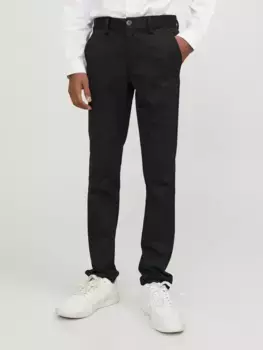 Брюки-чиносы Jack & Jones для подростков "JPSTMARCO JJCOOPER CHINO JNR" Jack & Jones Junior, черный