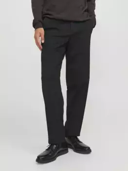 Брюки-чиносы Jack & Jones "JPSTKARL JJPIERRE NOOS", черный