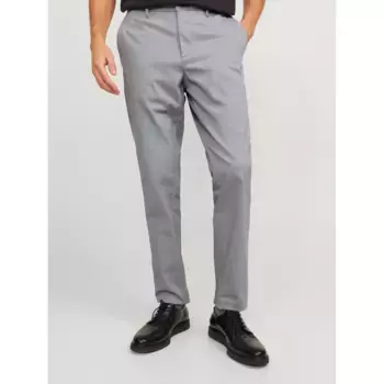 Брюки-чиносы Jack & Jones "JPSTMARCO JJBOWIE NOOS", серый