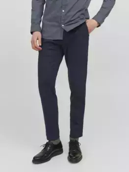 Брюки-чиносы Jack & Jones "JPSTMARCO JJCOOPER CHINO NOOS", синий
