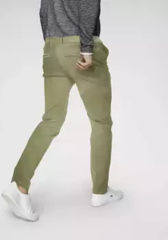 Брюки-чиносы Jack & Jones "JPSTOLLIE JJDAVE CHINO", зеленый