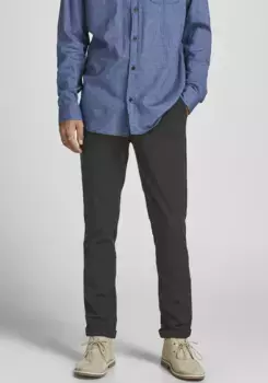 Брюки-чиносы Jack & Jones "MARCO CONNOR", серый
