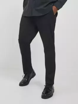 Брюки-чиносы Jack & Jones PlusSize "JPSTMARCO JJCOOPER CHINO NOOS PLS", черный