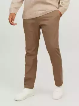 Брюки-чиносы Jack & Jones PlusSize "JPSTMARCO JJDAVE LC NOOS PLS", цвет Otter