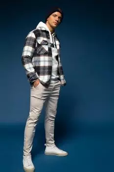 Брюки-чиносы Jogger Fit с кружевной талией DeFacto, бежевый