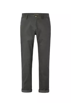 Брюки-чиносы классического кроя с стрейчем ODESSA redpoint, серый