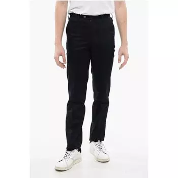 Брюки-чиносы LEADER из эластичного хлопка Corneliani, Blue