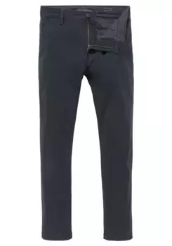 Брюки-чиносы Levi's "LE XX CHINO SLIM TAPER" с логотипом бренда, темно-синий