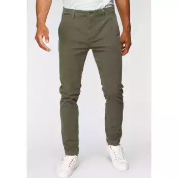 Брюки-чиносы Levi's "LE XX CHINO SLIM TAPER" с логотипом бренда, оливковый