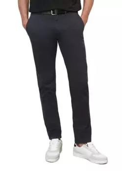 Брюки-чиносы Marc O'Polo "из органического хлопкового твила", синий