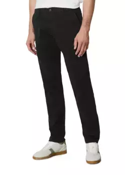 Брюки-чиносы Marc O'Polo, изготовленные из высококачественной смеси органического хлопка, черный