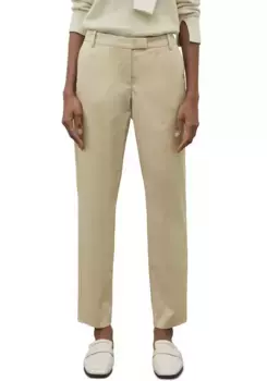 Брюки-чиносы Marc O'Polo Torne с классическими складками для большей элегантности, цвет Tall Teak