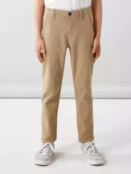 Брюки-чиносы Name It "NKMSILAS XSL CHINO TWI PANT 2222-DR NOOS", цвет Kelp