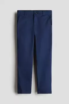 Брюки чиносы обычного кроя H&M, синий