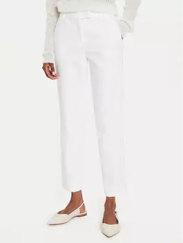 Брюки чиносы обычного кроя Marella, белый