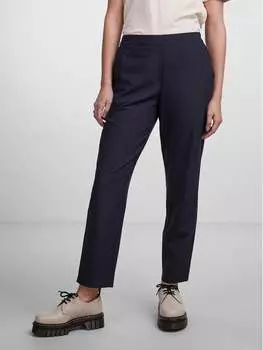 Брюки чиносы обычного кроя Pieces, синий