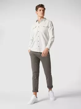 Брюки-чиносы обычного кроя с эластичным материалом Marc O'Polo, светло-серый