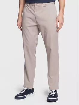 Брюки чиносы обычного кроя Tommy Jeans, бежевый