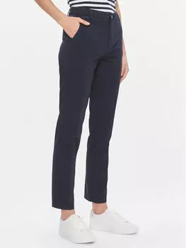 Брюки чиносы обычного кроя United Colors Of Benetton, синий