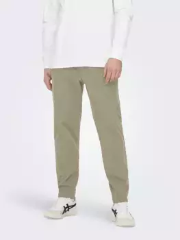 Брюки-чиносы ONLY & SONS "ONSLINUS TAPER 0183 PANT NOOS", цвет Coriander