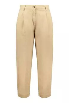 Брюки-чиносы Paola из натурального хлопка Baukjen, бежевый