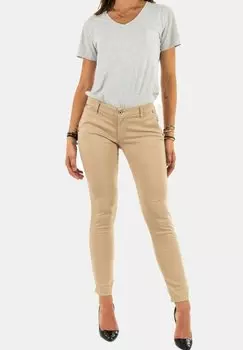 Брюки-чиносы PLEASE, бежевый