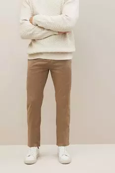 Брюки-чиносы премиум-класса стрейч Next, серый