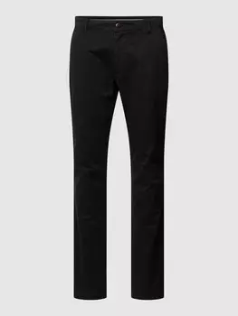 Брюки чиносы приталенного кроя с задними карманами модель SCANTON Tommy Jeans, черный