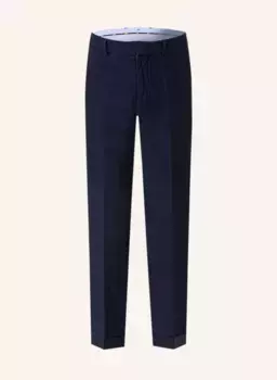 Брюки чиносы прямого кроя из льна Polo Ralph Lauren, синий