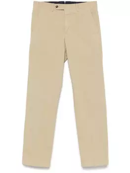 Брюки-чиносы PT Torino зауженного кроя, нейтральный