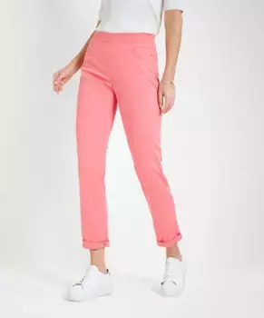 Брюки-чиносы RAPHAELA by BRAX "Стиль PAMINA FUN", розовый