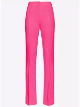 Брюки-Чиносы regular fit Pinko, розовый