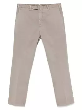 Брюки-чиносы с отутюженными стрелками Dell'oglio, серый