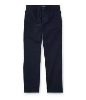 Брюки-чиносы с плоской передней частью Polo Ralph Lauren Big Boys 8-20 Suffield, синий