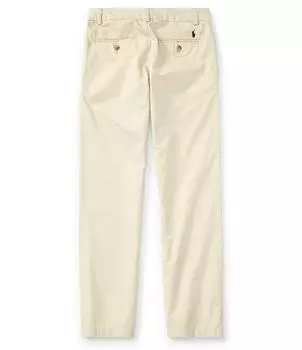 Брюки-чиносы с плоской передней частью Polo Ralph Lauren Big Boys 8-20 Suffield, бежевый