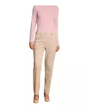 Брюки чиносы с узором «Уэльс» Mason'S, бежевый