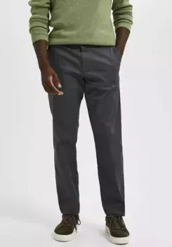 Брюки-чиносы SELECTED HOMME "SLH175-SLIM NEW MILES FLEX PANT NOOS", цвет 32Dark Shadow
