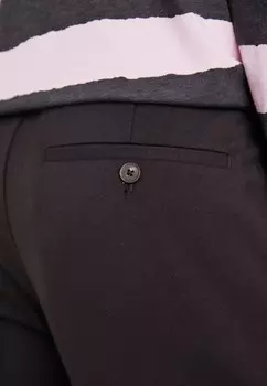 Брюки-чиносы SLH LEROY PLEAT NOOS Selected, темно-коричневый