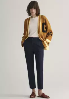 Брюки-чиносы "SLIM CHINOS", укороченной длины Gant, синий