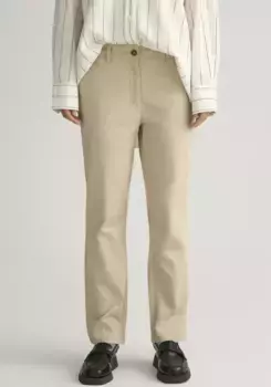 Брюки-чиносы "SLIM CHINOS", укороченной длины Gant, цвет Dry Sand