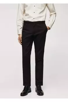 Брюки-чиносы Slim Cut Serj Mango, черный