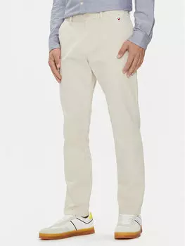 Брюки-Чиносы slim fit Tommy Jeans, бежевый