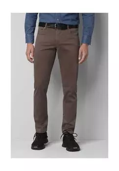 Брюки-чиносы Слим MEYER, коричневый