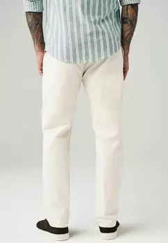 Брюки-чиносы STRAIGHT FIT STRETCH Next, цвет Ecru White