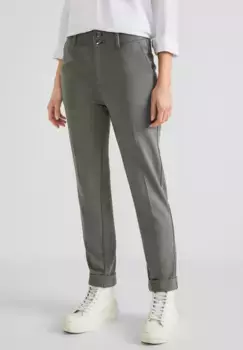 Брюки-чиносы STREET ONE с заглаженными складками, мятный